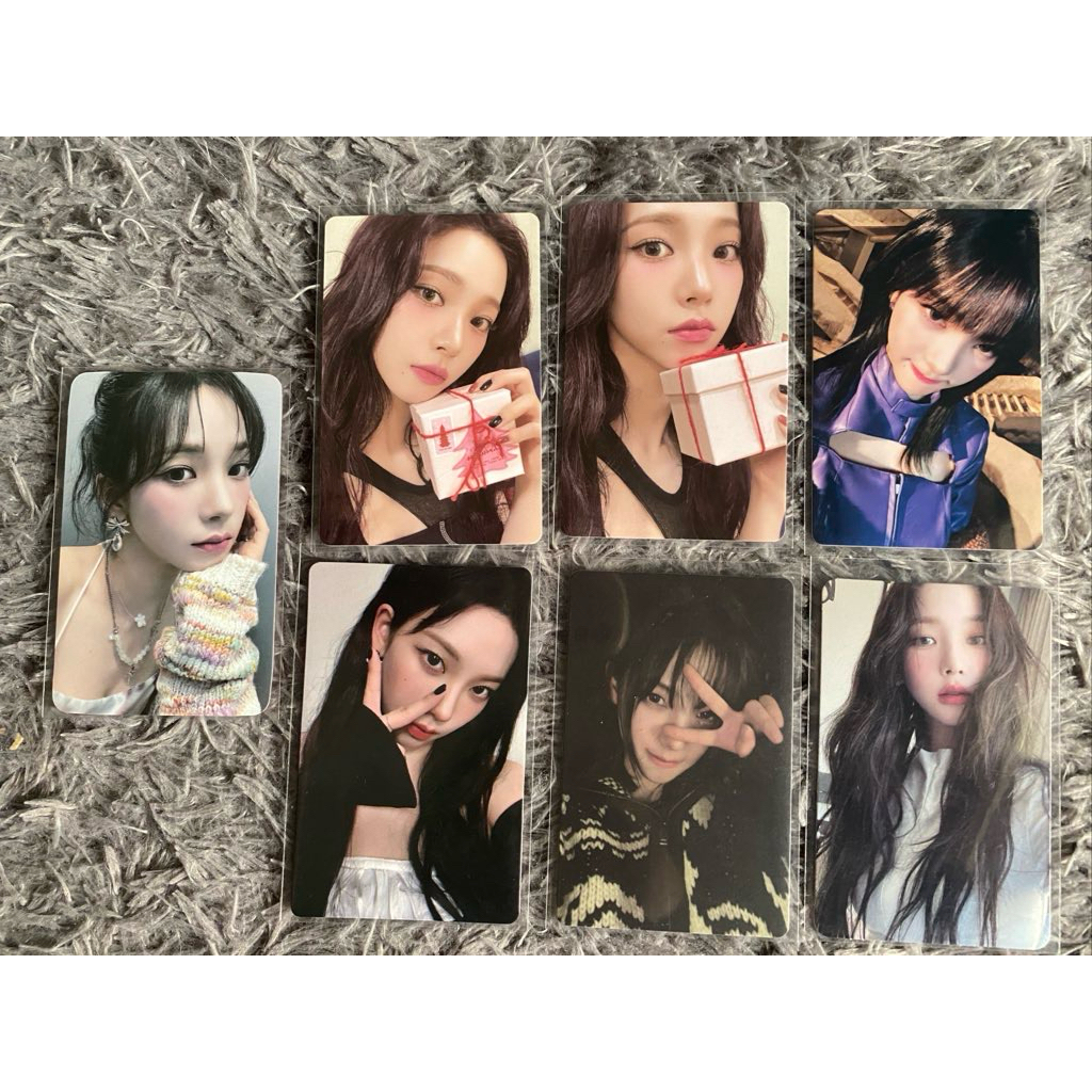 (OFFICIAL) READY STOCK PC PHOTOCARD KARINA AESPA DRAMA MY WORLD TOUR ARMAGEDDON PINK CHRISTMAS