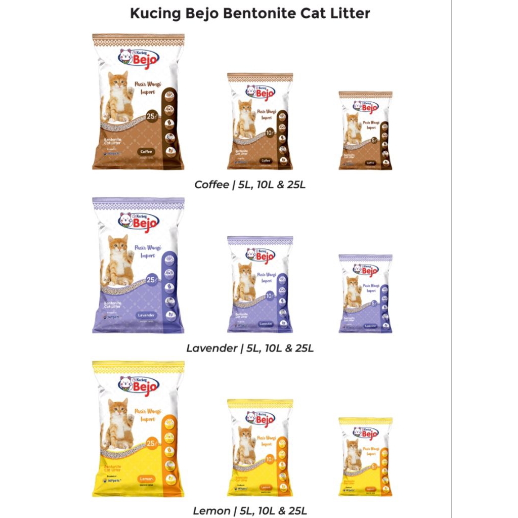 Bejo Bentonite Cat Litter