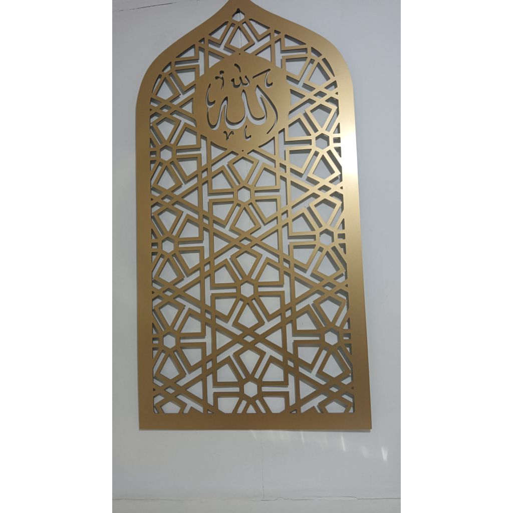 GRC KRAWANGAN BAHAN ACP/PVC/CUTTING LASER