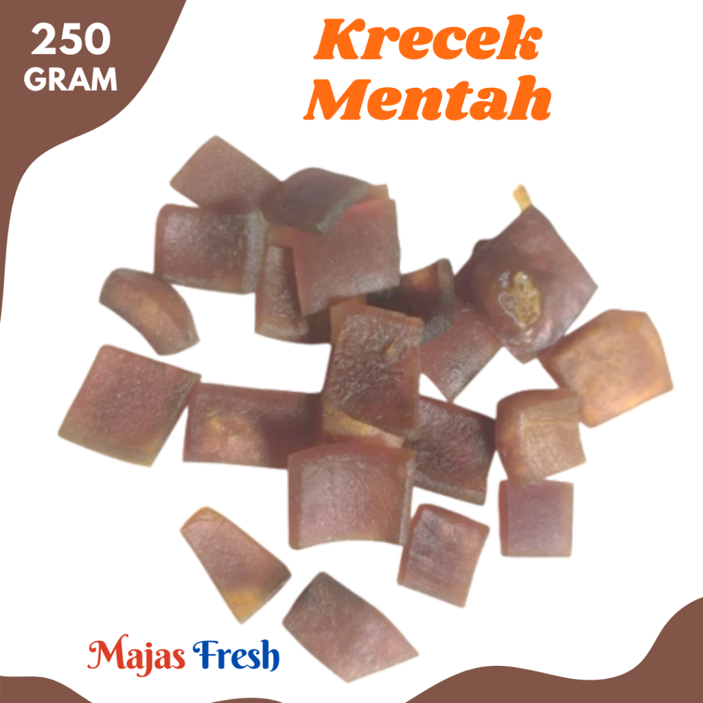 KRECEK KERUPUK SAPI Rambak Kering - Kerupuk Kulit Rambak Sapi Kering Mentah | 250gr [ Harga Per BKS 