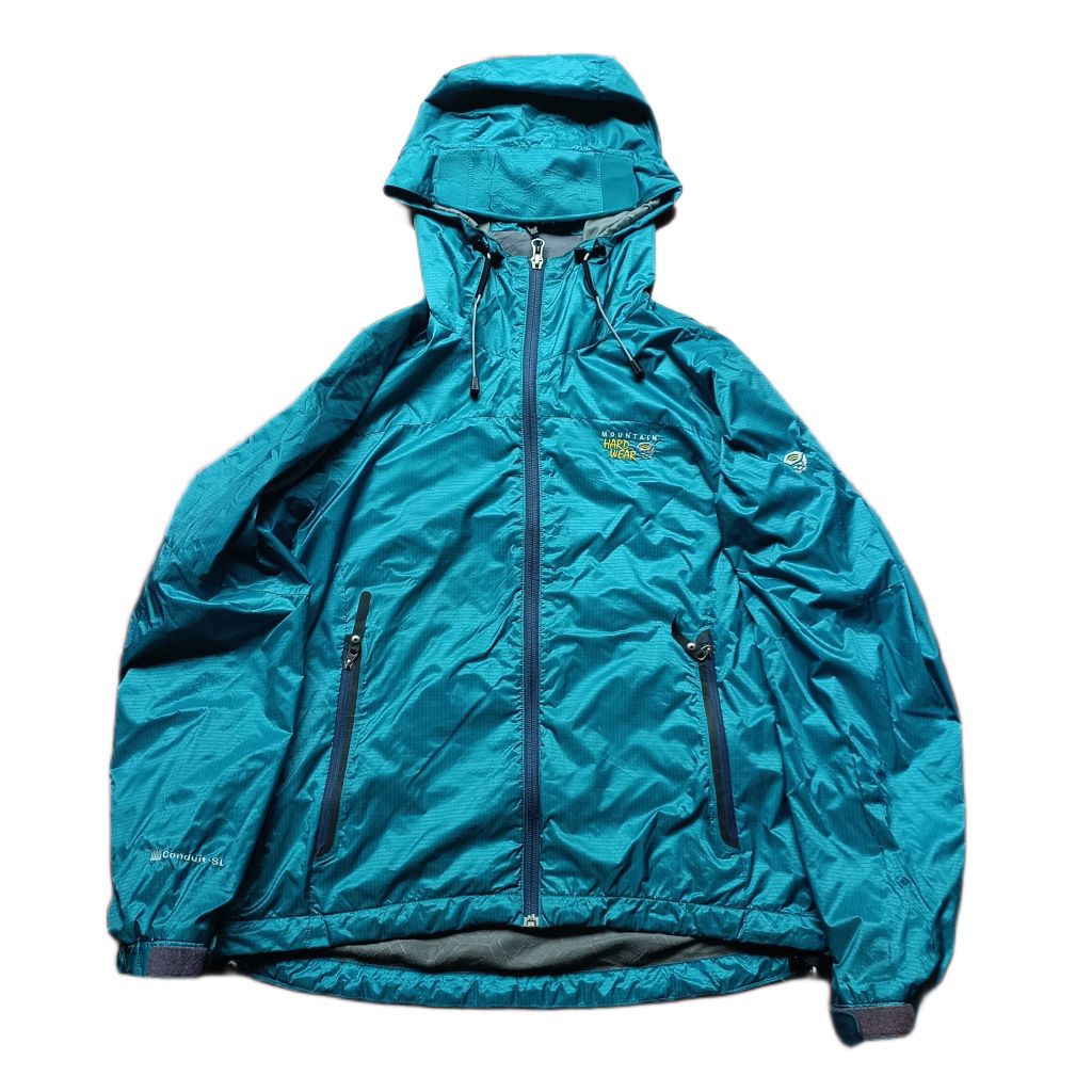 mhw outdoor jacket biru S
