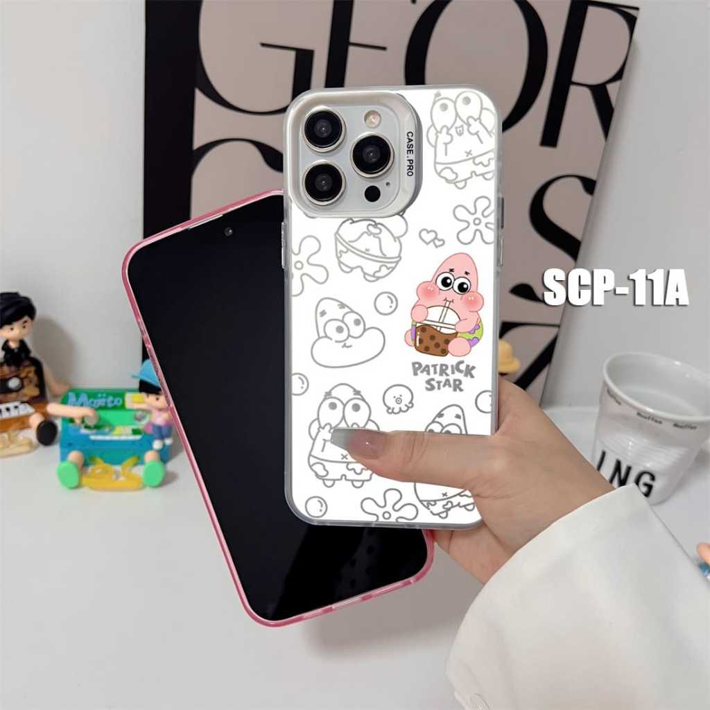 Case Gambar Iphone 17 Iphone 17 Air Iphone 17 Pro Iphone 17 Pro Max Case Hologram Imd motif SpongeBo