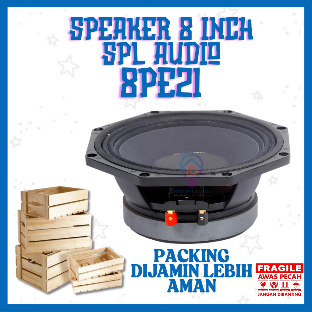 SPL Audio Speaker 8 Inch 8PE21