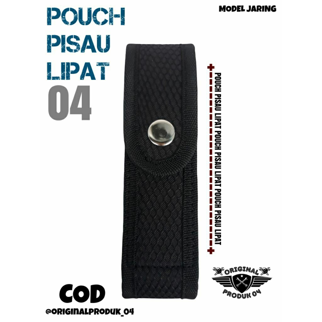 Pouch pisau lipat - sarung pisau lipat - tempat pisau lipat tactical