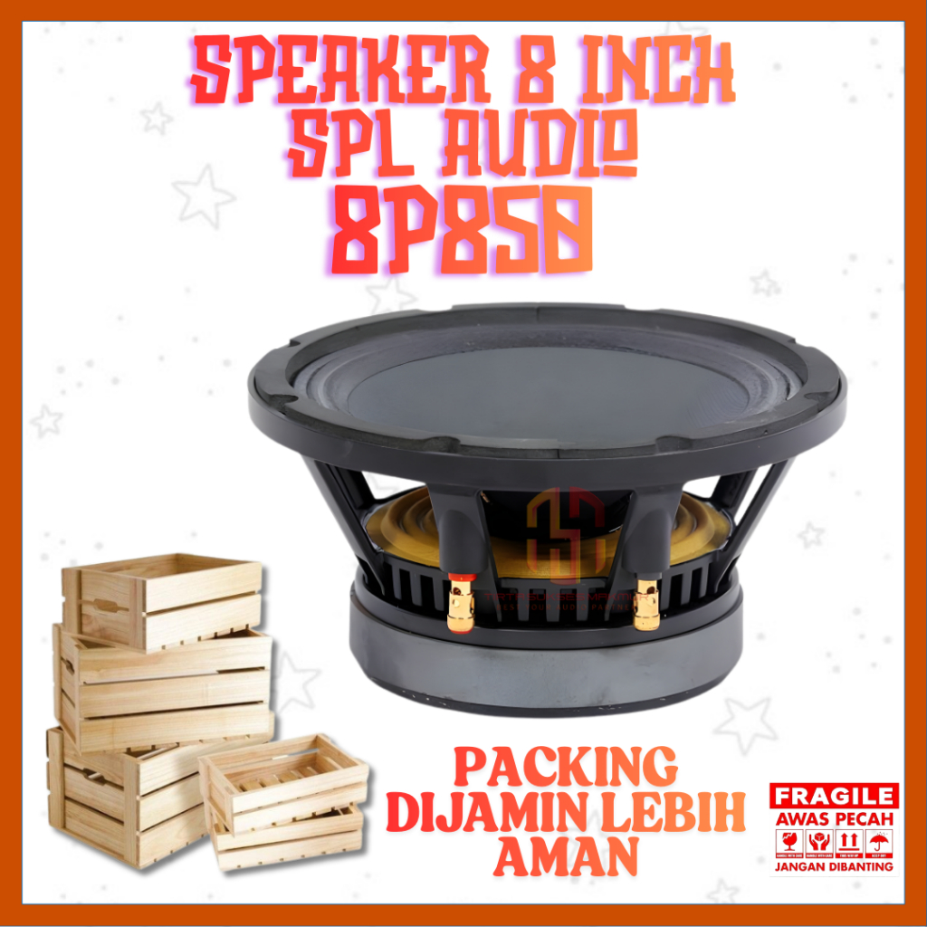 SPL Audio Speaker 8 Inch 8P850