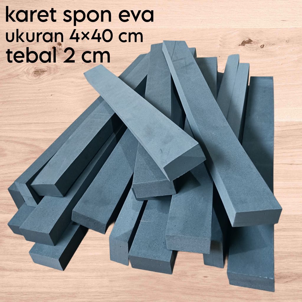 spon Eva/karet ati tebal 2 cm