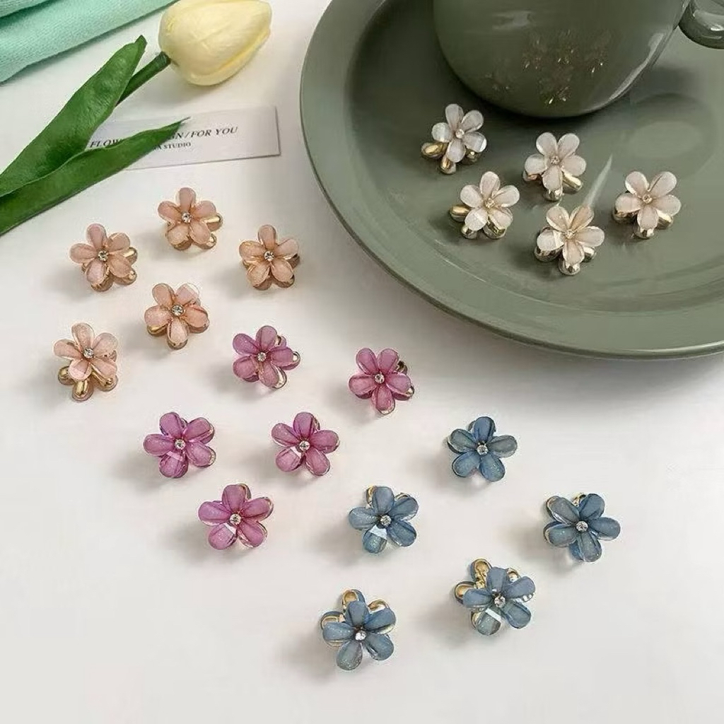 Jepit Rambut Kecil Bunga Gaya Korea