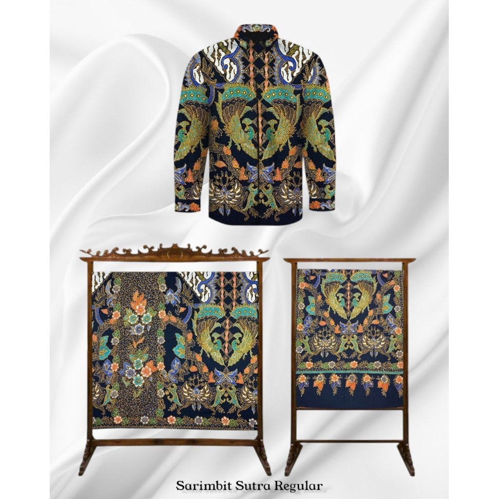 Kain Batik Tulis Bahan Sutra ATBM Regular - Sarimbit/Couple (Pria & Wanita)