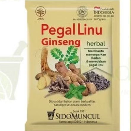 Jamu pegal Linu Ginseng 10sachet