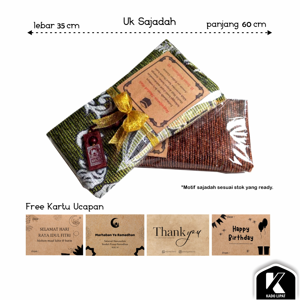 Souvenir Sajadah Kecil Free Tasbih Parcel Souvenir Umroh Haji Tahlil Tahlilan Ramadhan Idrul Fitri