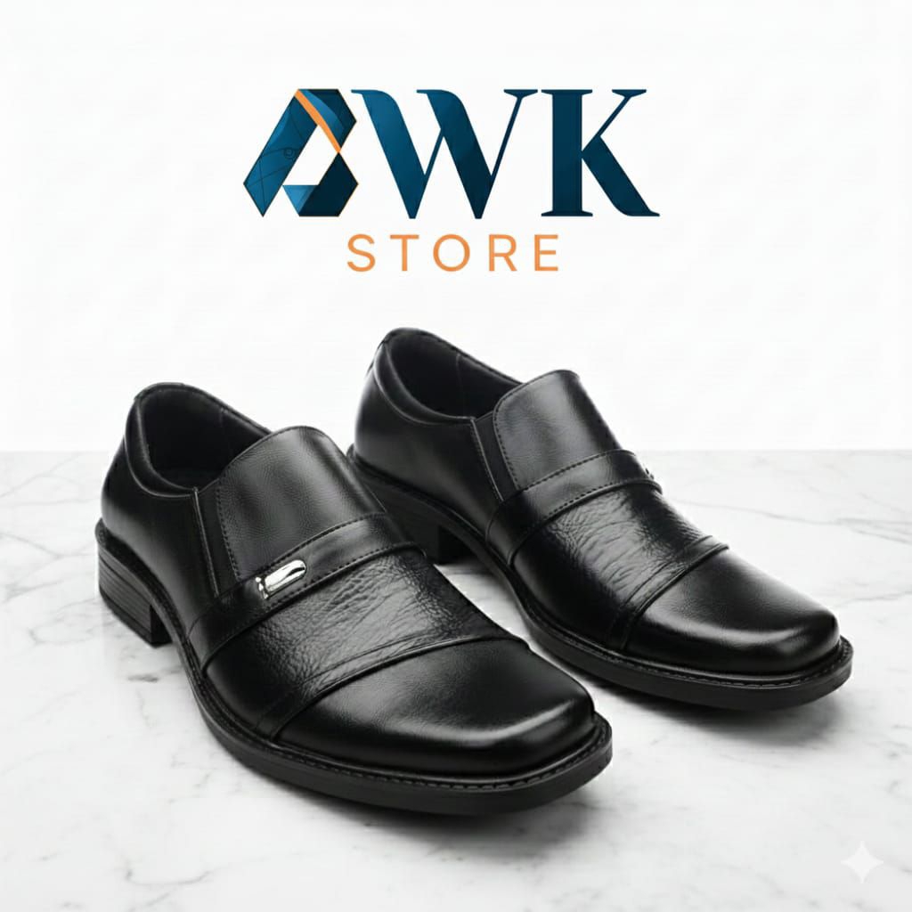 sepatu pantofel pria kulit sapi asli NEVILLE (90)