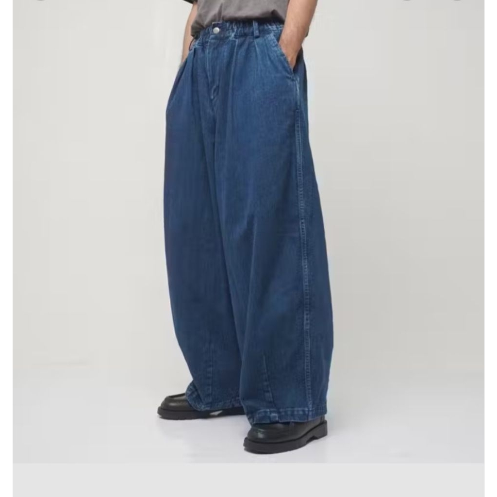 Balloon Pants 606 Garb Dark Blue Jeans