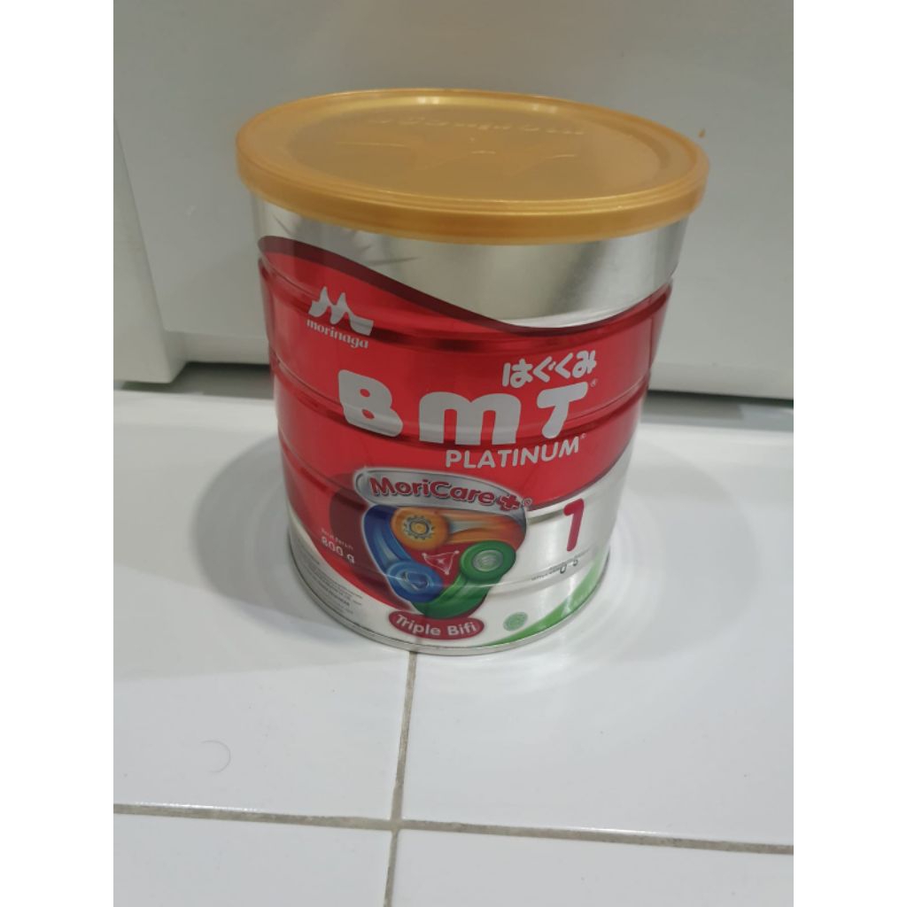 Kaleng Bekas Susu BMT PLATINUM 800 GRAM (Tahap 1) MORINAGA