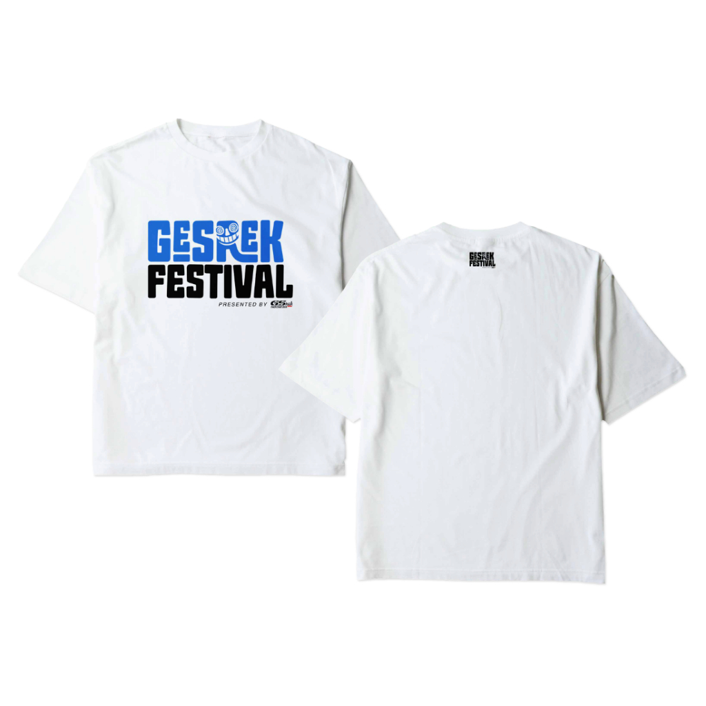 Kaos Konser Tshirt Official Logo Gesrek Festival  - Official Merchandise Gesrek Festival
