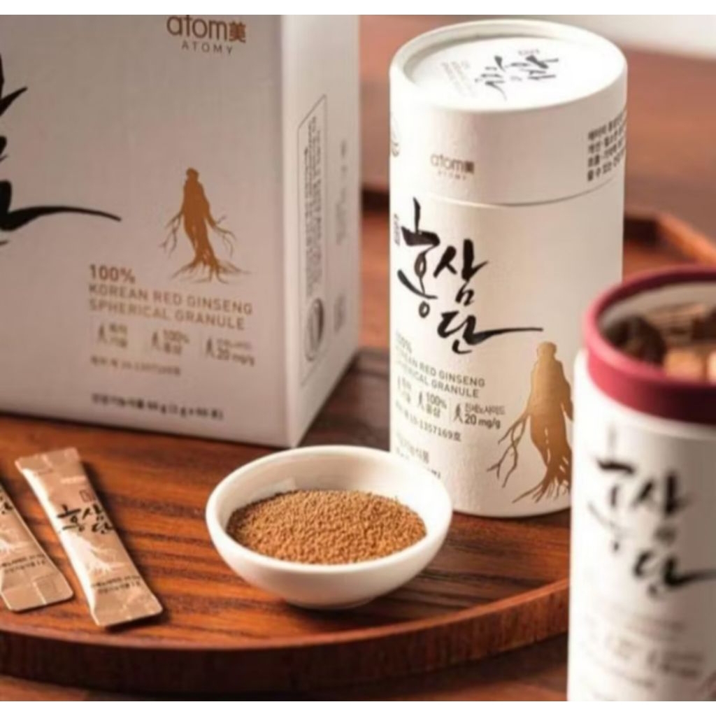 Hongsamdan red ginseng Korea Atomy isi 60 sachet