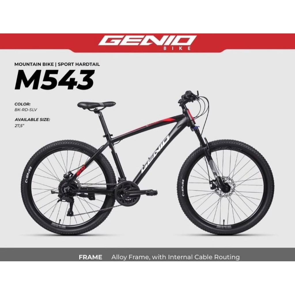 Sepeda Gunung 27.5 Genio M543
