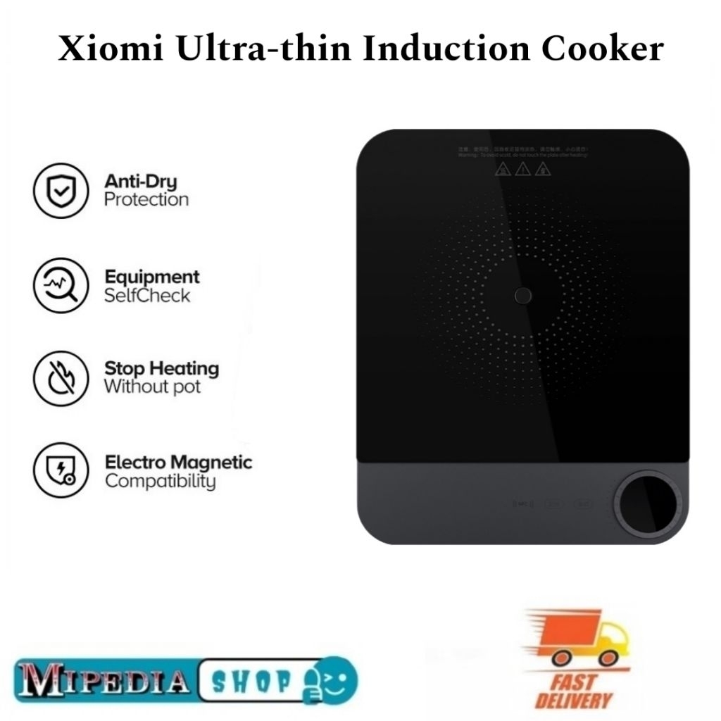 Xiomi Ultrathin Smart Induction Cooker 2100W OLED Screen Kompor Listrik