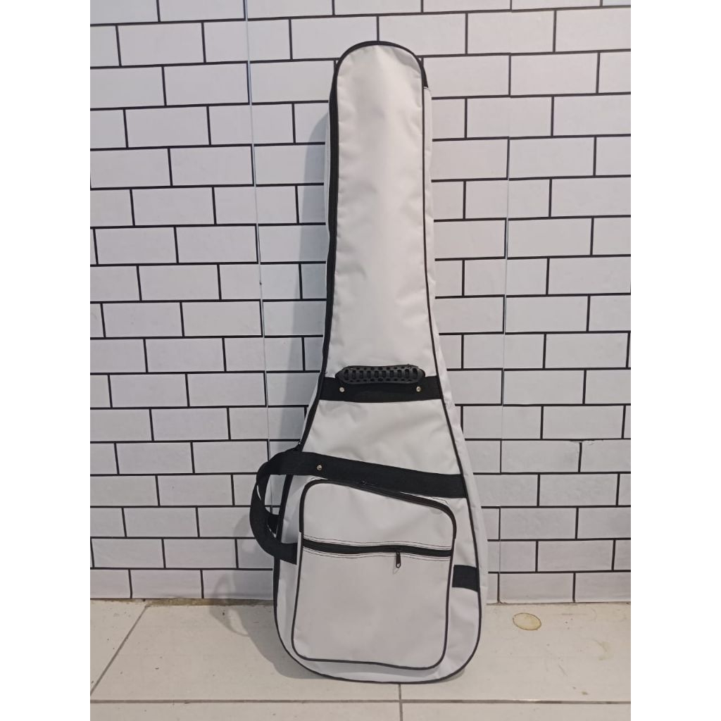 Tas Gitar Listrik melodi Ransel Busa Foam Tebal Tahan Air