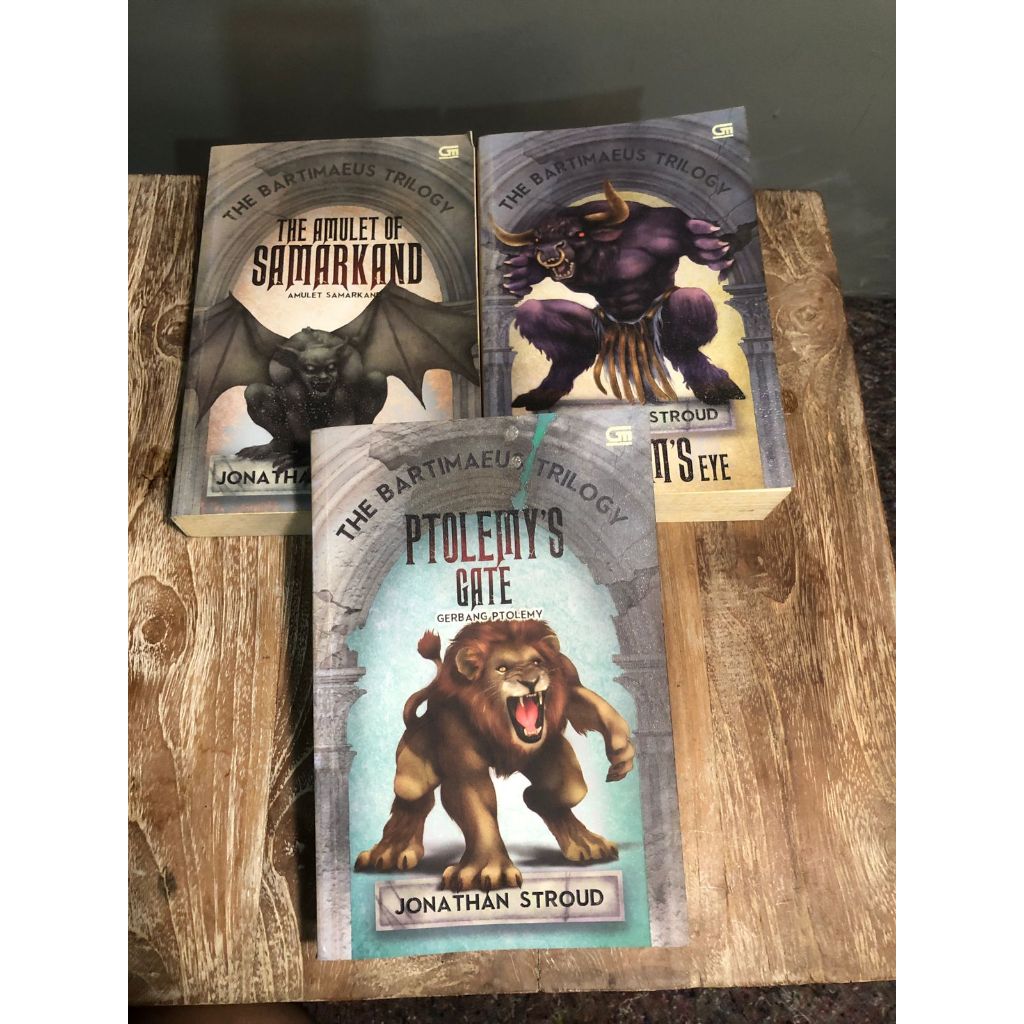 The Bartimaeus Trilogy Buku Original
