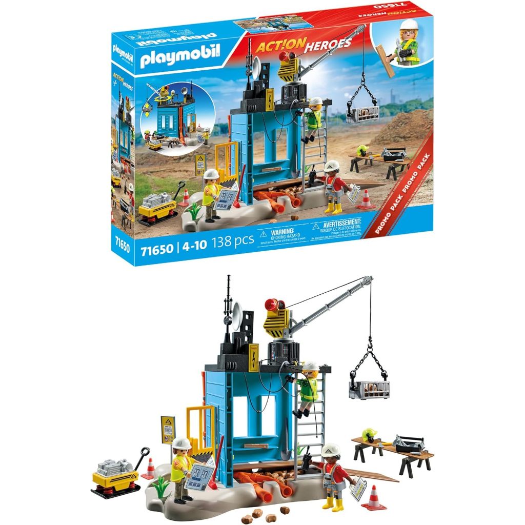 Playmobil Construction Site