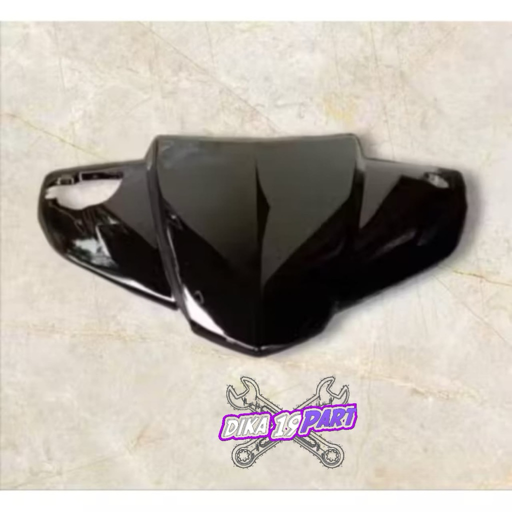batok depan vario karbu 110 ori abs hitam glosi