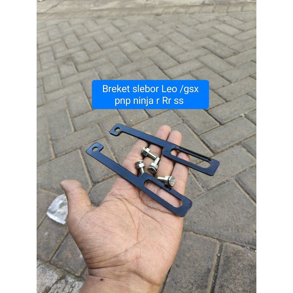 Breket Slebor Leo gsx ninja pnp shok depan ninja r Rr ss