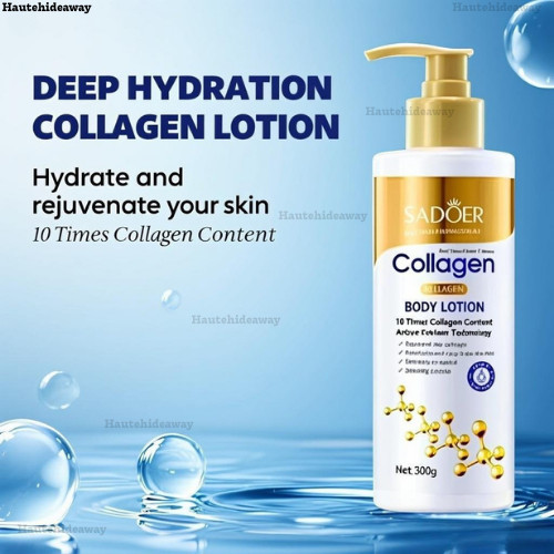 Sadoer Body lotion Collagen 300gram Anti aging Whittening handbody pemutih badan permanen bpom pemut