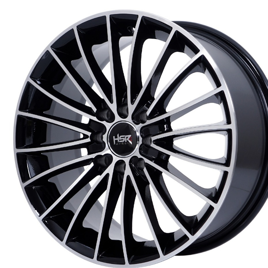 Velg HSR Stanford R16 Black Untuk Avanza Yaris