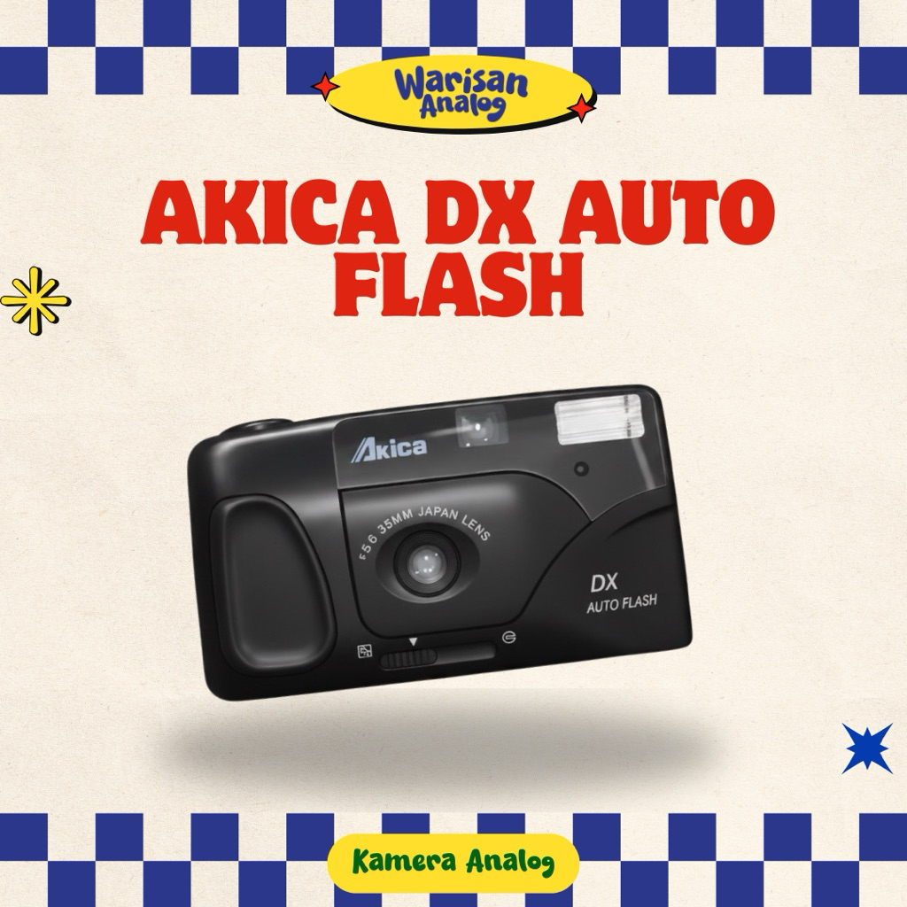KAMERA ANALOG AKICA DX  | REUSABLE CAMERA FILM 35MM | KAMERA FILM