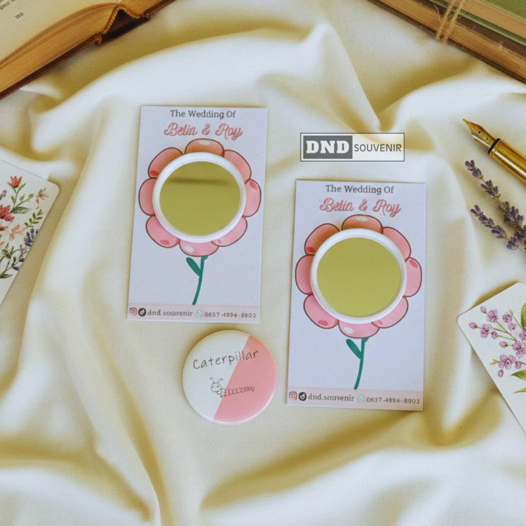 SOUVENIR CERMIN BULAT / SOUVENIR CERMIN MINI / SOUVENIR PERNIKAHAN CERMIN / SOUVENIR CERMIN PERNIKAH