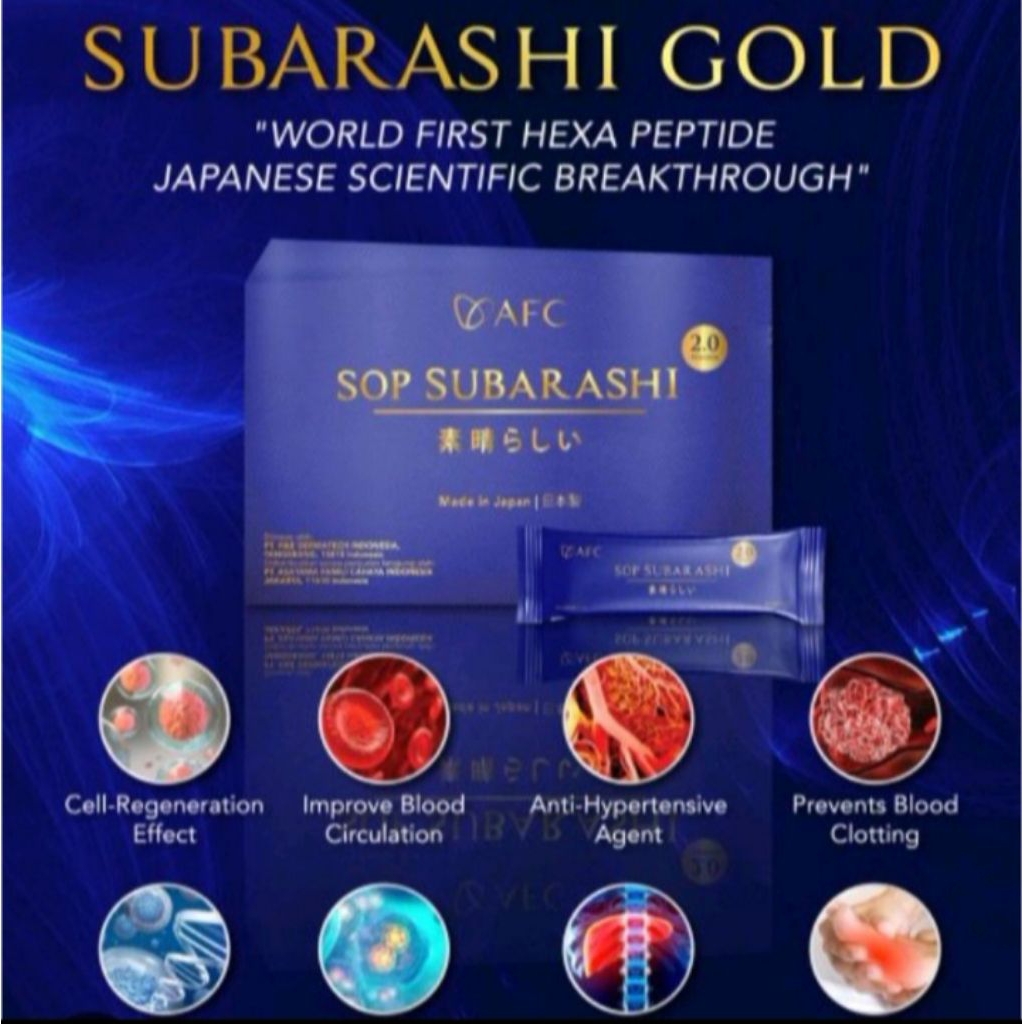 Sop Subarashi Original Asli Multivitamin 28 Sachet