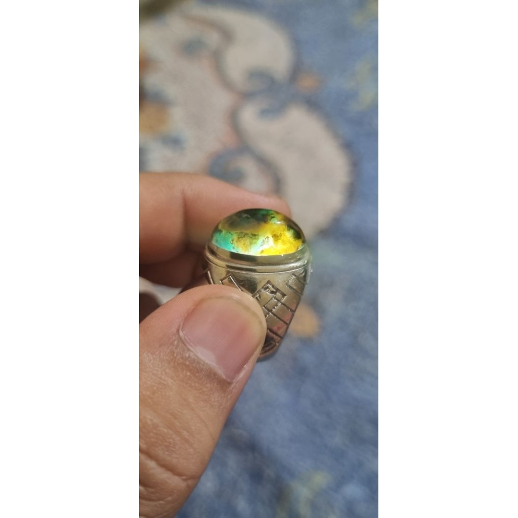 cincin bacan coklat merah