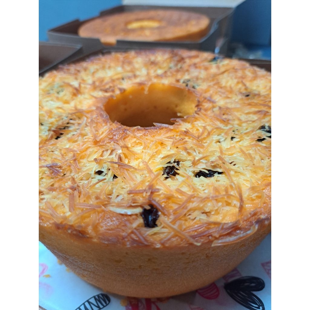 Bolu Tape/ Cake Tape Keju Kismis