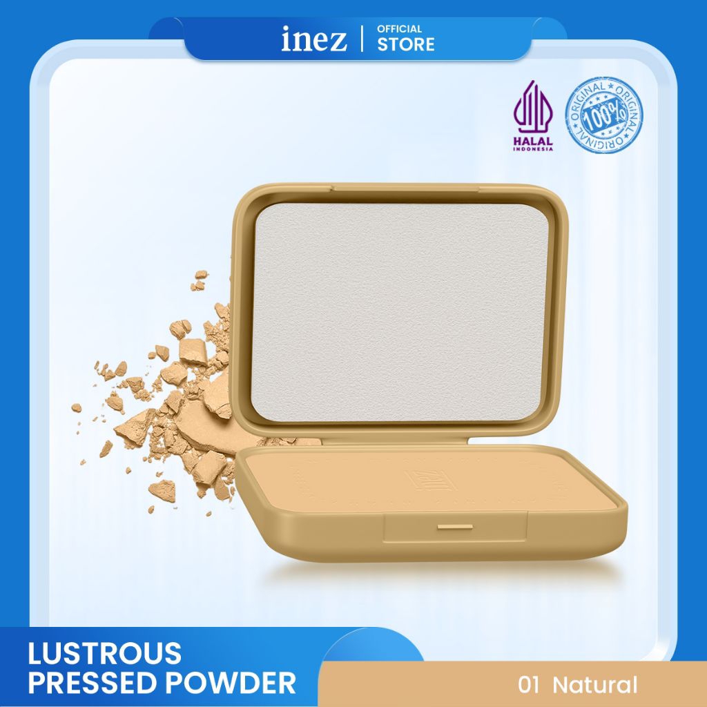 Inez refill bedak padat 900 shade 01 Natural