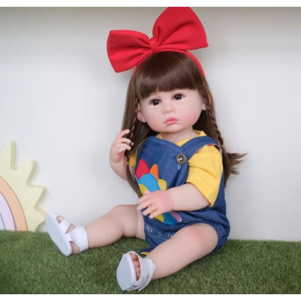 Boneka Reborn Full Silicone Kostum