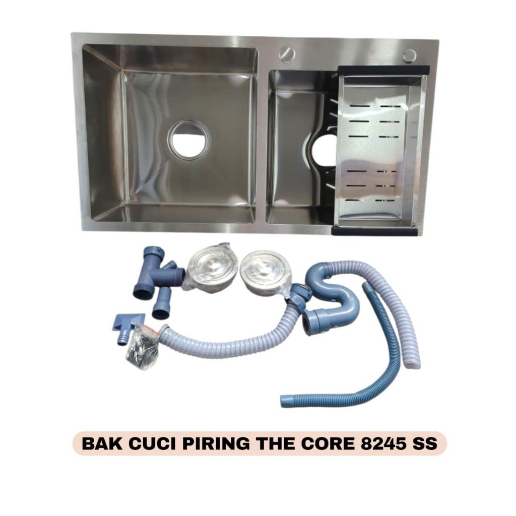 bak cuci piring minimalis dua lubang