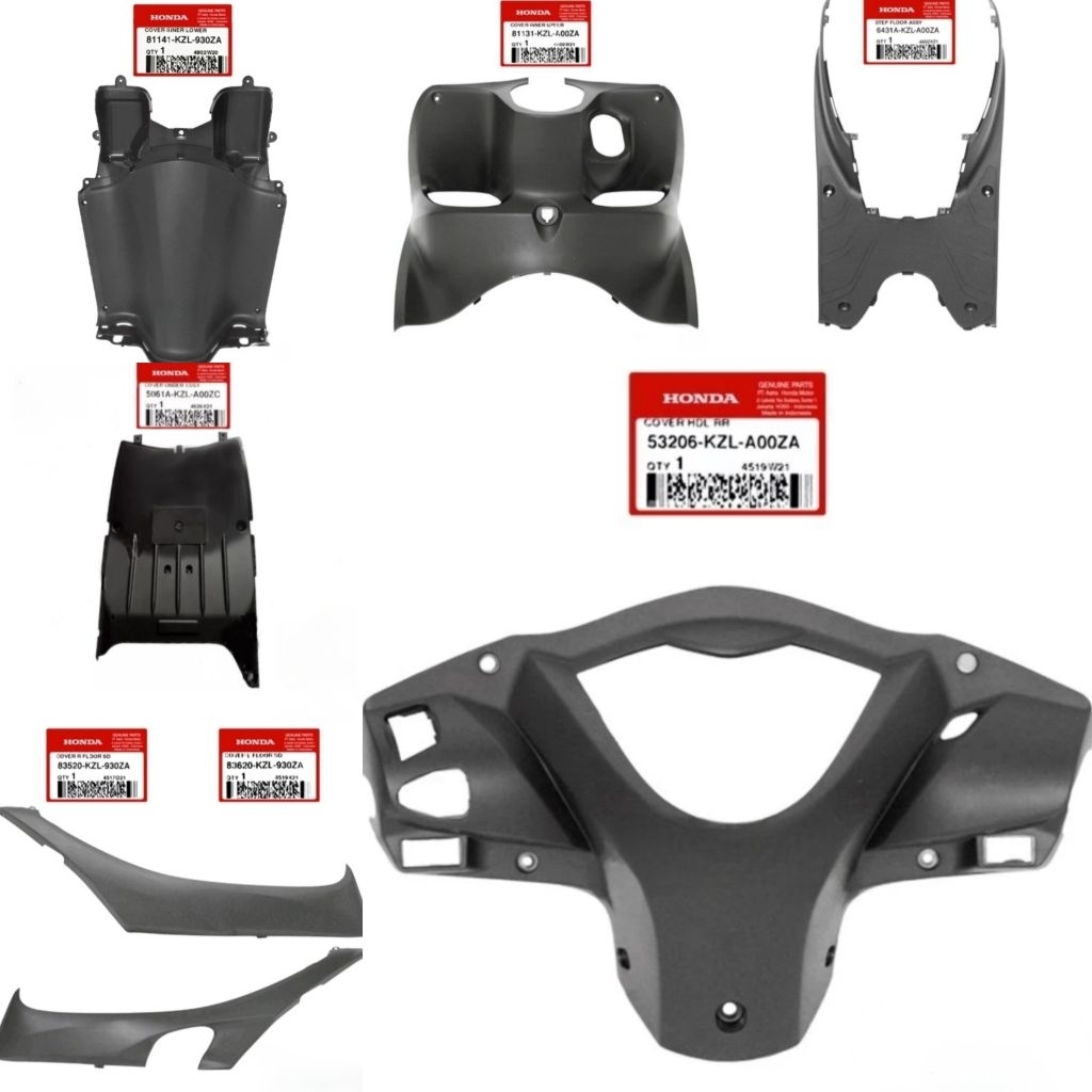 Body Kasar Cover Body Motor Spacy Karbu & Spacy Fi Original