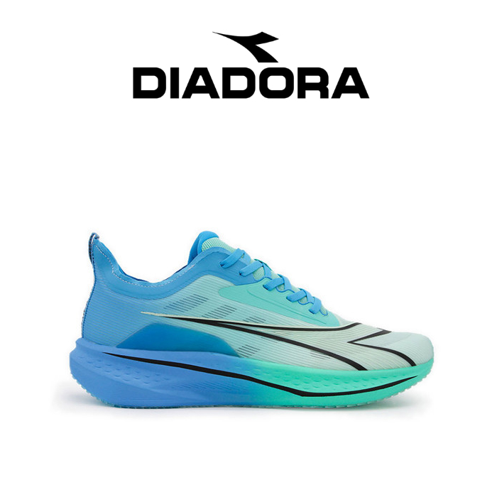 Promo Diadora Nizuno Men's Running Shoes - Blue Sepatu Olahraga Pria Original