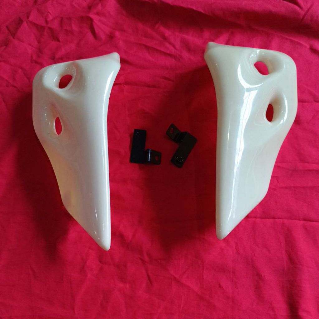 Sirip Sayap Victor Big Besar Bahan Abs Supet Tebal Kawasaki Ninja 150 R SS Untuk Concept VICTOR  Ori