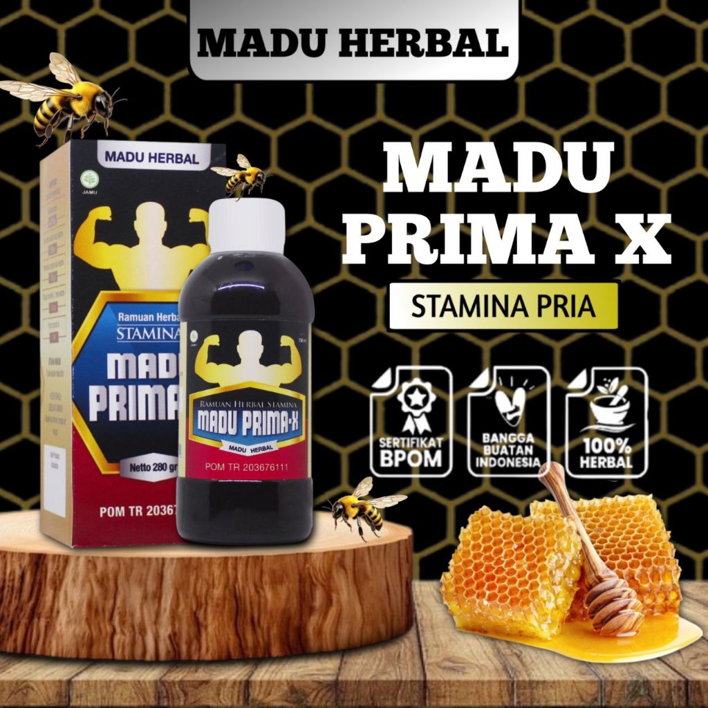 Stamina Tahan Lama Pria Madu Prima X Herbal Bpom Laki Laki Dewasa Original 280 Gr Ampuh