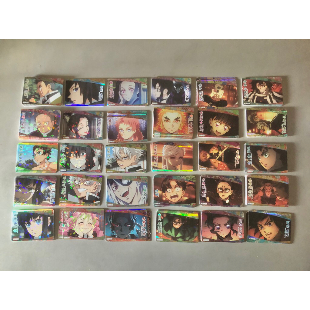Ambil SR box batik Demon slayer full set hanya 50rb ( tersedia 3 full set )