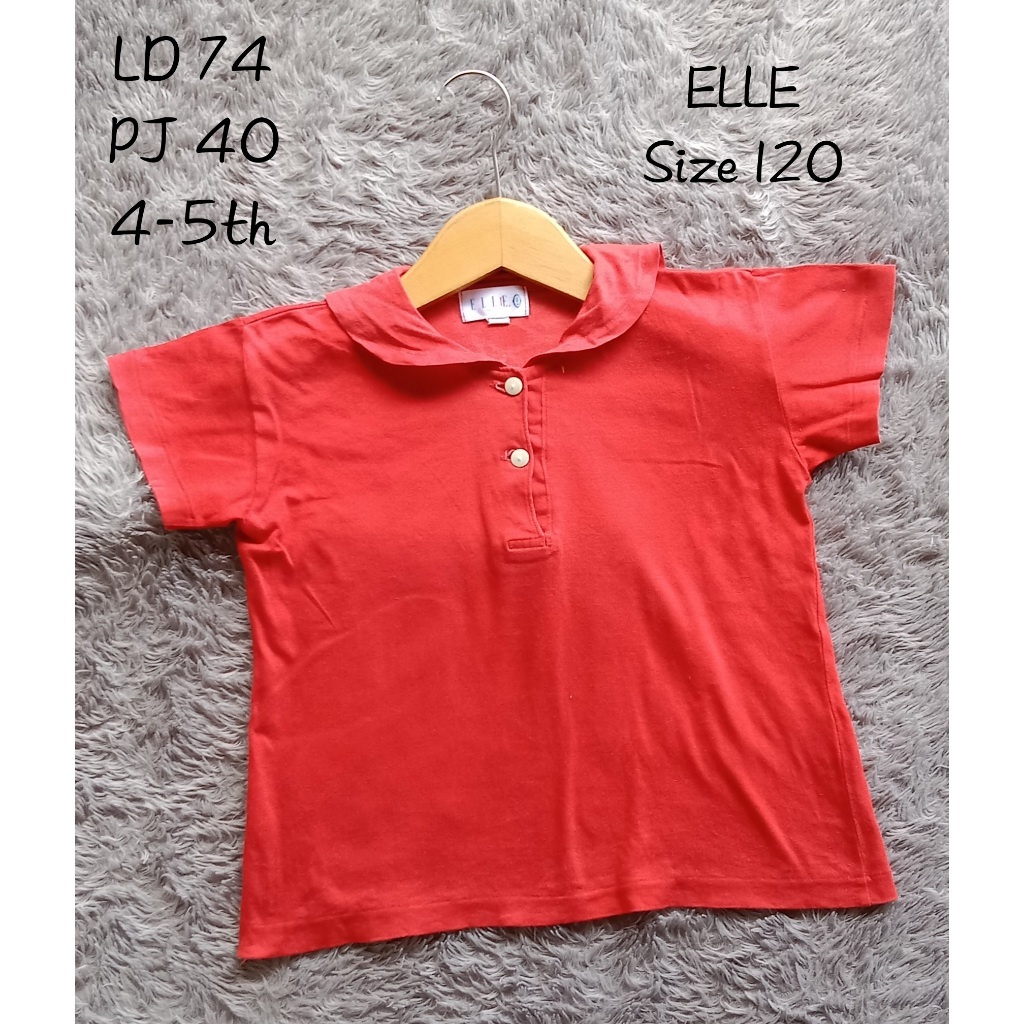 Kaos kerah   4-5th -E L L E-P E T I T-