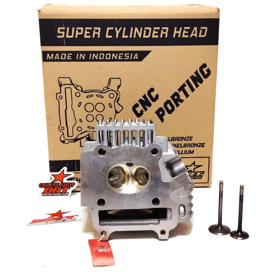 SUPER HEAD BRT JUPITER Z 110 VEGA R 26/23 28/24 29/24 30/25 34/29 PORTING CNC & NON PORTING CYLINDER