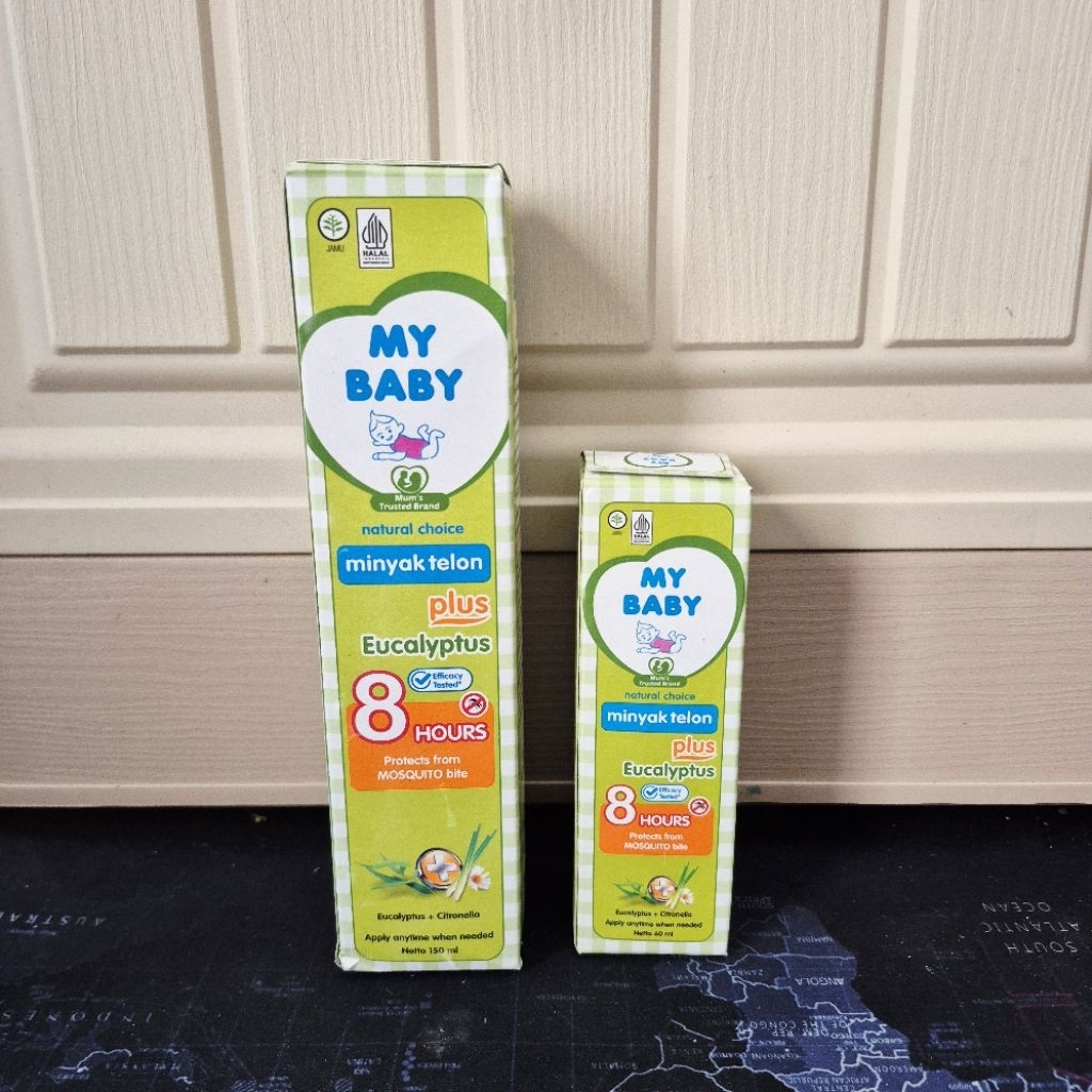 Minyak Telon My Baby | Minyak Telon Wangi Bayi/Anak | My baby telon hijau