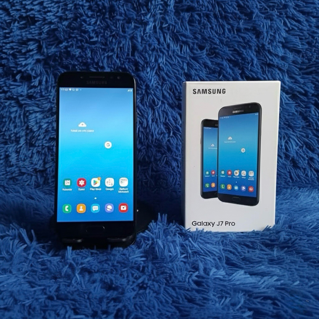 SAMSUNG GALAXY J7 PRO 3/32GB Second Original Ex Garansi Resmi Murah Kualitas Terbaik / Hp Android Se