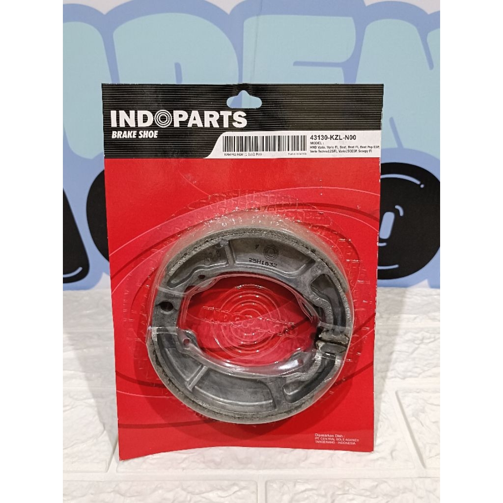 KAMPAS REM TROMOL BELAKANG KZL VARIO 125 150 BEAT SCOOPY GENIO SPACY INDOPARTS