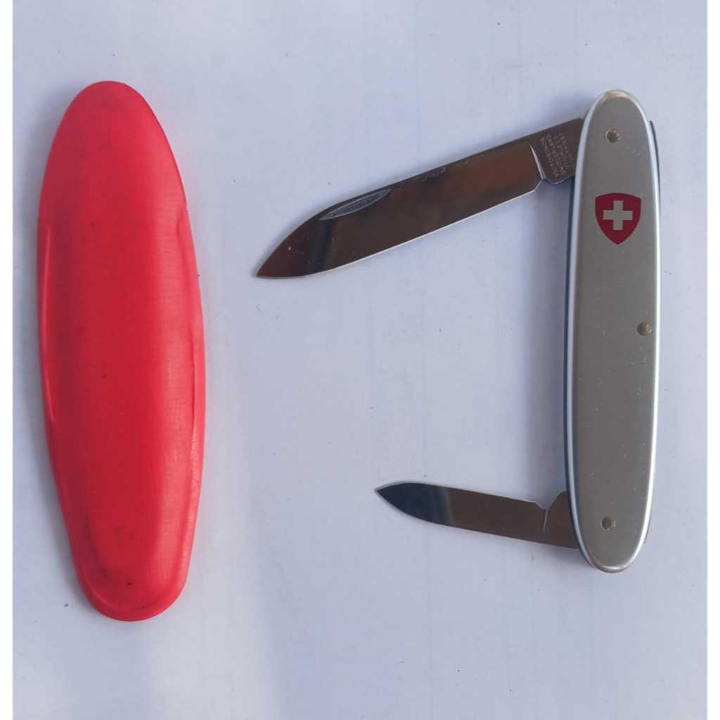 Victorinox pisau lipat 0.6901 sesi Excelsior old cross