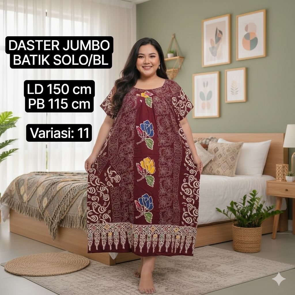 Daster Sikak BL Jumbo Batik Solo
