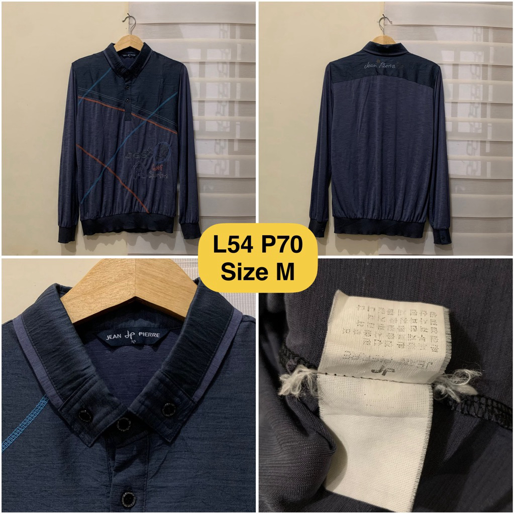 Poloshirt Lengan Panjang Jean Pierre