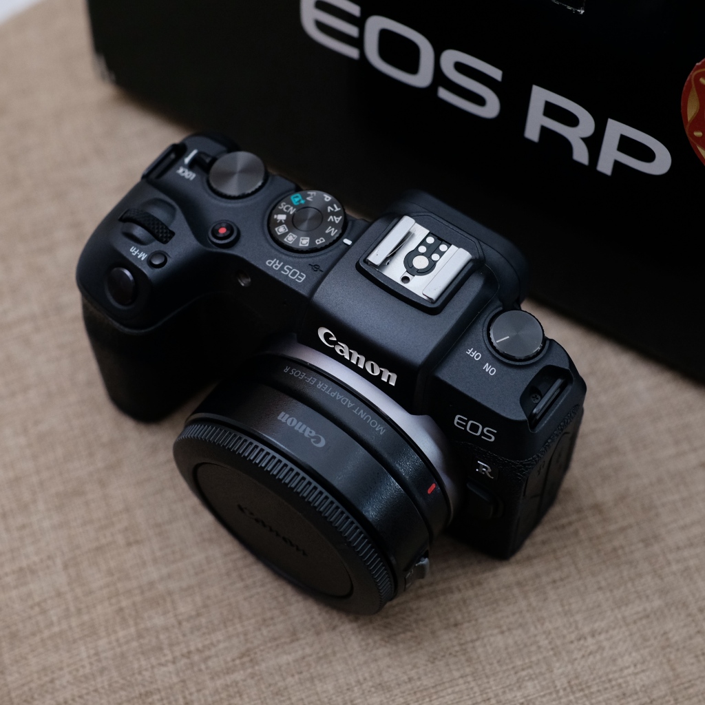 CANON EOS RP  + ADAPTER RF CANON SECOND CONDITIOIN  SIAP PAKAI 100% ORY